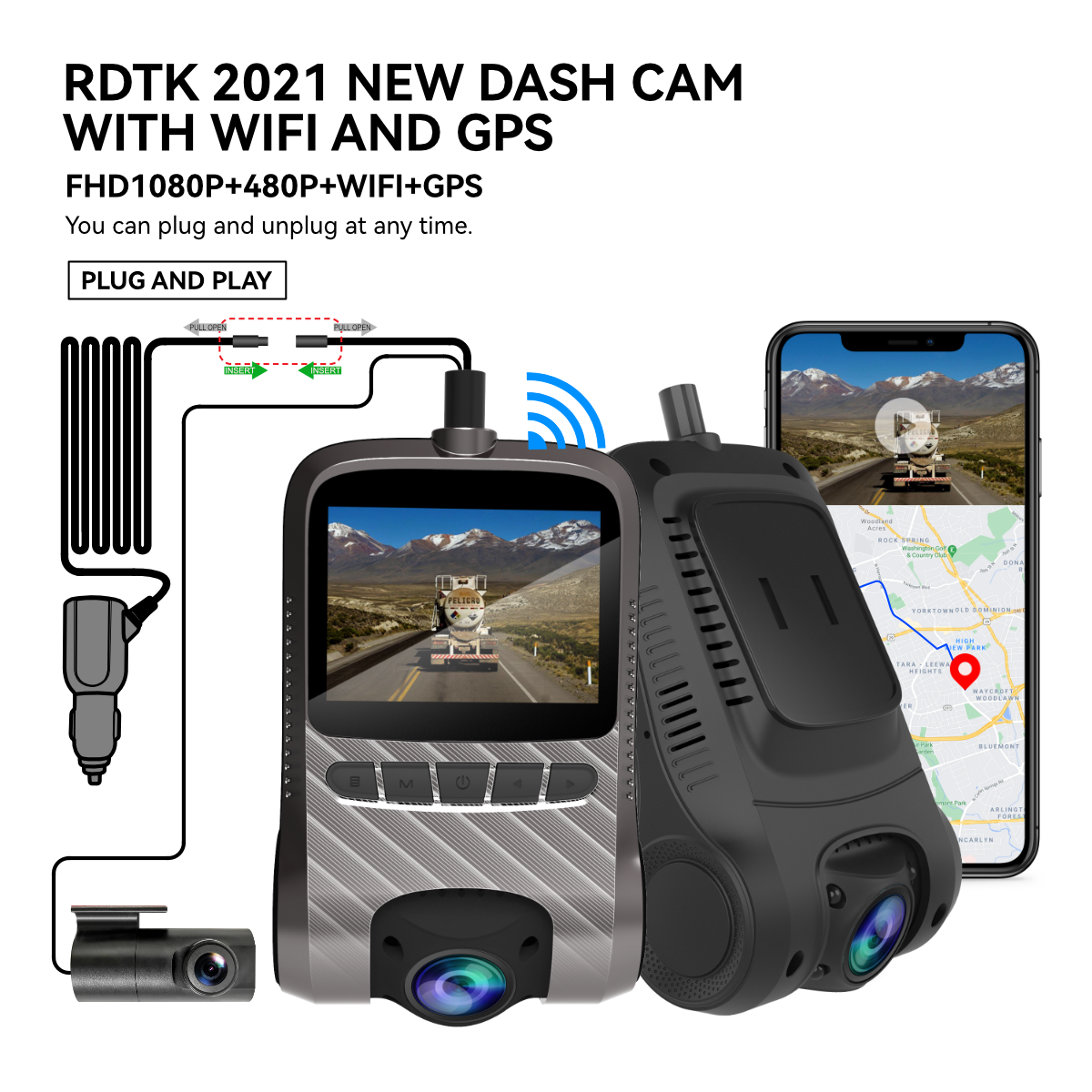 Car recorder with WIFI | Car Recorder |DASH CAM |CAR DVR Factory