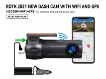 A201 HD DASH​CAM with WiFi and GPS